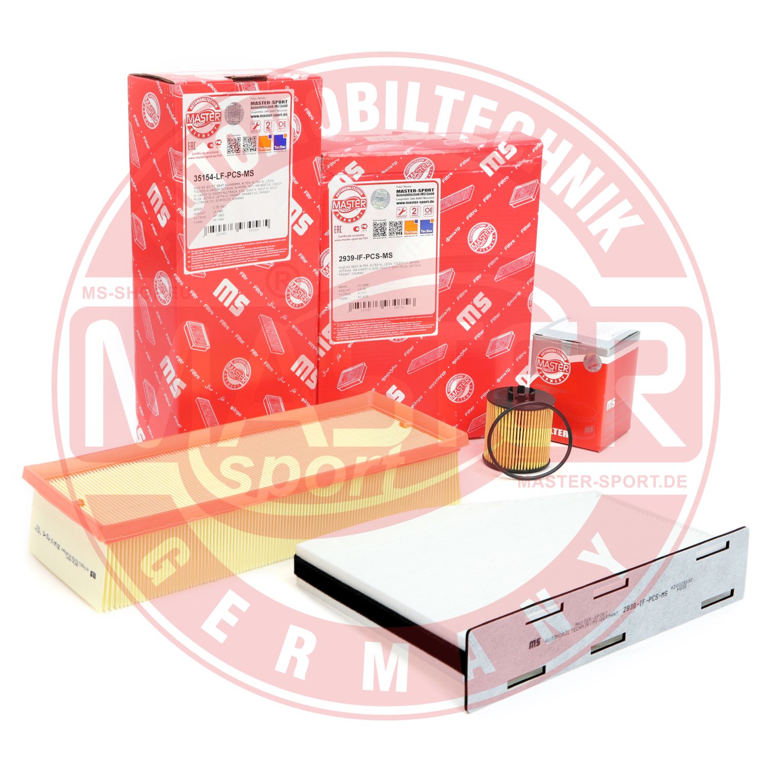 MASTER-SPORT GERMANY 450002033 Filter - Sada